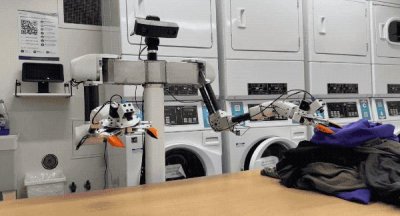 ​机器人入职洗衣房，开始打工挣钱！苹果前AI高管打造