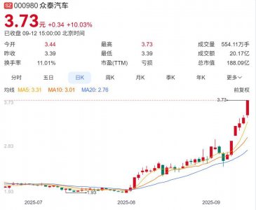 ​威马复活，众泰连板，背后都有同一个目的
