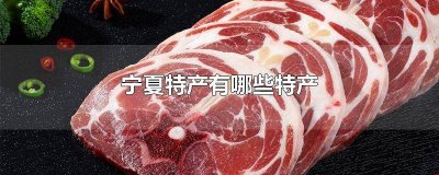 ​宁夏的特产有哪些? 宁夏特产有什么
