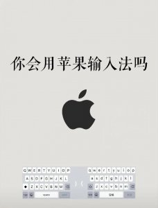​iphone可以用哪些输入法（iPhone的输入法您了解多少）