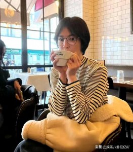 ​宋慧乔新造型曝光，中分式短发全靠脸撑着，一般女人不敢这样剪