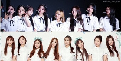 清纯女团Lovelyz穿着校服再次登上舞台!重现Ah-Choo答应再合一次